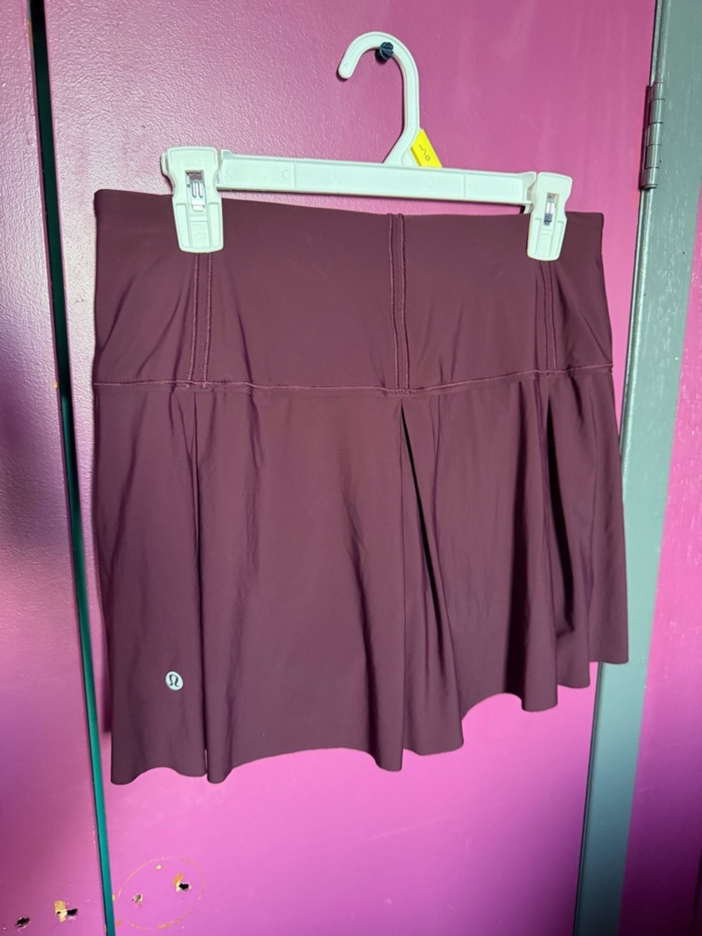 Lululemon Tennis Time Skort in Deep Burgundy - Picture 2 of 6